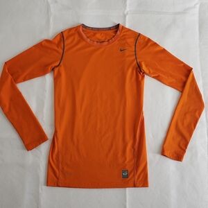 Nike Pro Combat Orange Athletic Shirt!
